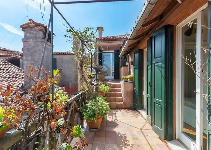 아파트 ֍ Splendido Attico - Arsenale - Con Terrazza ֍